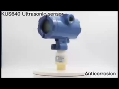 جهاز استشعار مستوى الموجات فوق الصوتية الذكية من سلسلة KUS640 4 - 20mA الإرسال عن بعد IP68
