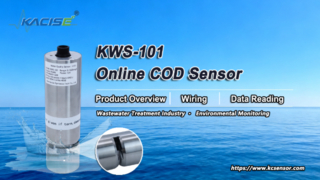 KWS-101 نظرة عامة على مستشعر COD عبر الإنترنت والأسلاك وقراءة البيانات