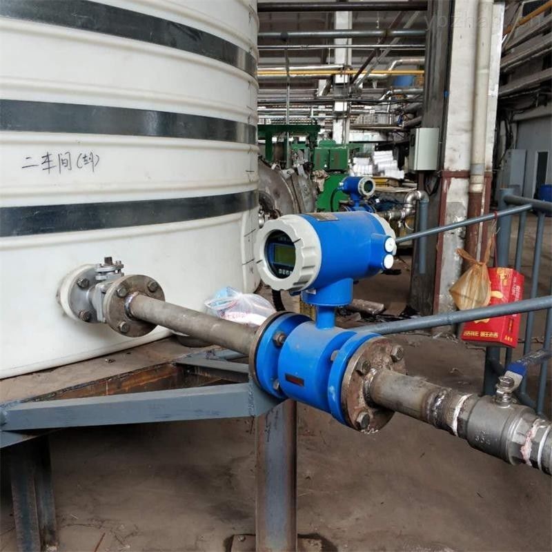 مقياس التدفق الكهرومغناطيسي الرقمي RS485 Modbus للسوائل المقاومة للأحماض والقلويات بدقة عالية