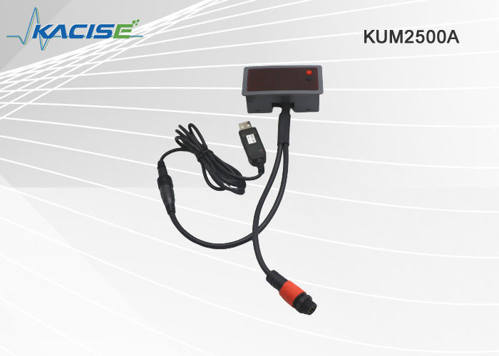 KUM2500A مستشعر مستوى الوقود بالموجات فوق الصوتية عالي الدقة 0.1 مم مع حماية IP67 وواجهة RS232/RS485/TTL