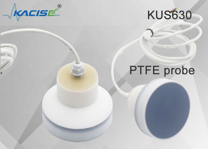 PTFE/PVC مجموعة 15m الخروج RS485 أو 0 ~ 5V جهاز استشعار مستوى المياه فوق الصوتي اللاسلكي