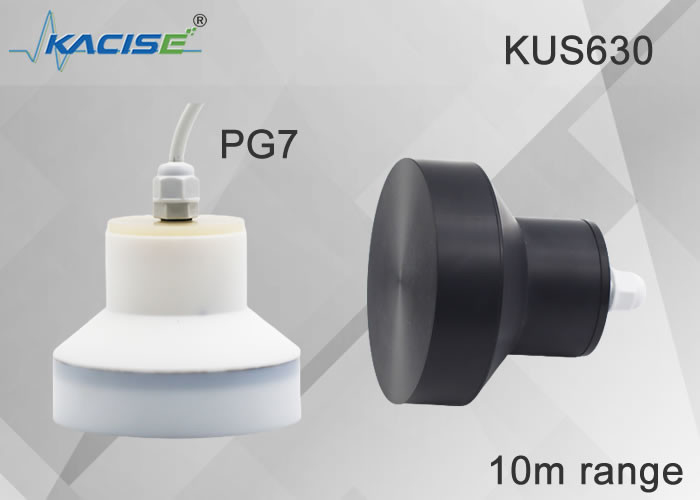 PTFE/PVC مجموعة 15m الخروج RS485 أو 0 ~ 5V جهاز استشعار مستوى المياه فوق الصوتي اللاسلكي