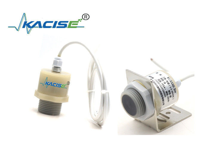 جهاز استشعار مستوى الموجات فوق الصوتية المقاومة للماء KUS550 PTFE مع إخراج RS485 ومدى القياس 3m