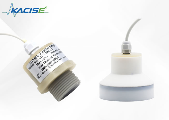 12 متر مجموعة PVDF المواد IP68 الحماية مستوى مستوى السائل بالموجات فوق الصوتية لالتطبيقات الصناعية