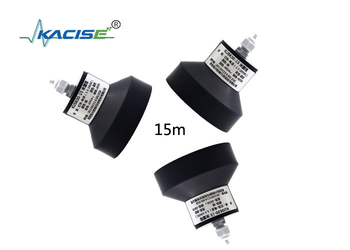PTFE/PVC مجموعة 15m الخروج RS485 أو 0 ~ 5V جهاز استشعار مستوى المياه فوق الصوتي اللاسلكي