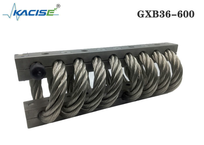 GXB36-600 عازل مروحي بمادة SS304 تردد تردد 5-10 هرتز و1277 كجم حمولة ثابتة رأسية للمعدات الهشة