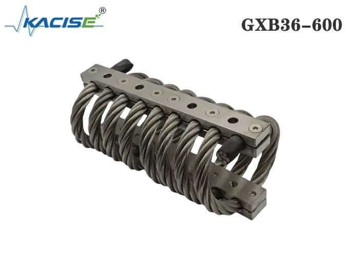 GXB36-600 عازل مروحي بمادة SS304 تردد تردد 5-10 هرتز و1277 كجم حمولة ثابتة رأسية للمعدات الهشة