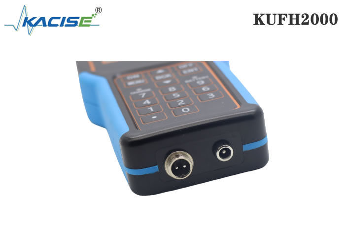 KUFH2000B عداد تدفق بالموجات فوق الصوتية المحمول مع وظيفة بطاقة SD لأنابيب DN15-DN6000 ودقة ± 1 ٪