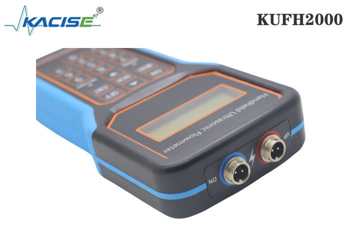 KUFH2000B عداد تدفق بالموجات فوق الصوتية المحمول مع وظيفة بطاقة SD لأنابيب DN15-DN6000 ودقة ± 1 ٪