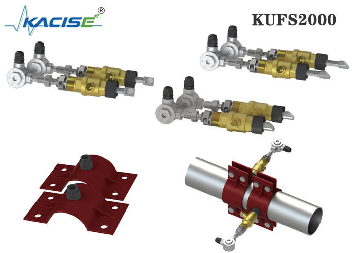 مقياس التدفق بالموجات فوق الصوتية المثبت على اللوحة KUFS2000B بدقة ±1% لأنابيب DN50-DN6000 وواجهة RS485 MODBUS