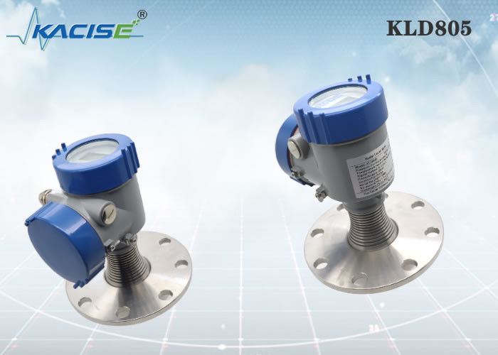 مستشعر مستوى الرادار KLD805 80 جيجا هرتز مع هوائي PTFE وحماية IP67 لقياس مستوى السائل