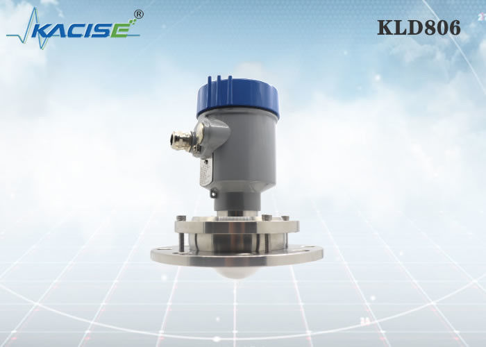 جهاز استشعار مستوى الرادار KLD806 80GHz مع وظيفة التطهير لتطبيق الغبار القوي في صوامع الدقيق
