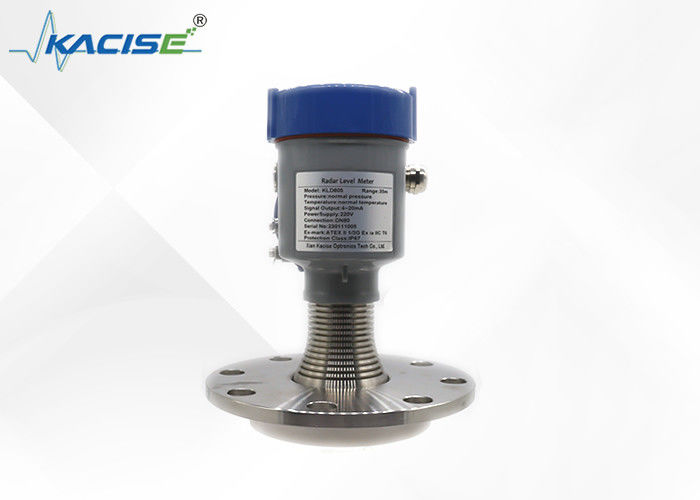 مقياس مستوى الرادار 80G مع تردد 80GHz دقة ± 1mm وهوائي PTFE للبيئات القاسية