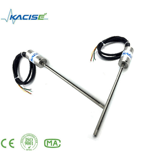 ناقل مستوى السائل المتكامل لدرجة الحرارة والضغط مع نطاق مستوى 0 ~ 150mm ، 4 ~ 20mA / RS485-Modbus Output ، وحماية IP68