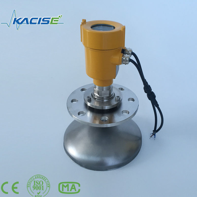 KLD-2604 جهاز إرسال مستوى رادار 26GHz مع نطاق قياس 80m ومخرج 4-20mA / HART لقياس مستوى المواد الصلبة