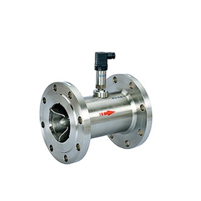 Economical Digital Flange Type Turbine Water / Food Flow Meter