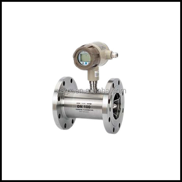 عداد تدفق توربينات الفولاذ المقاوم للصدأ للديزل والوقود مع طاقة 24VDC واتصالات RS485 أو MODBUS