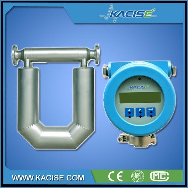 KMF100 SS316L مقياس تدفق كتلة كوريوليس المقاوم للانفجار بدقة ± 0.15٪