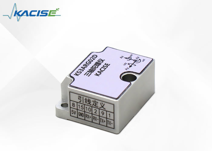 جهاز استشعار جيروسكوب دقيق DC5V MEMS مع معدل بيانات 2000Hz 6.06g مقاومة الاهتزاز و -55 ~ 85 درجة مئوية