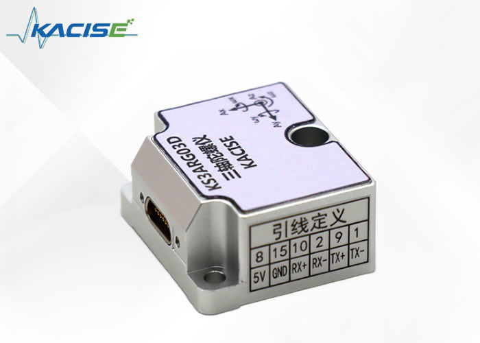 مستشعر الجيروسكوب الإلكتروني المدمج DC5V مع نطاق ± 500 درجة / ثانية ومقاومة الصدمات 5000g لتطبيقات عالية الدقة