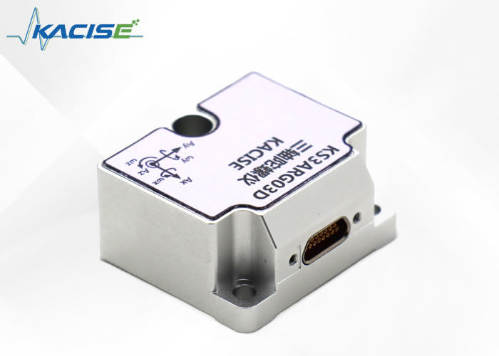 جهاز استشعار جيروسكوب MEMS ذات المحور الثالث الدقيق مع واجهة RS422 ، استقرار تعصب صفر ≤ 0.2 ((deg / h) ، ومدى ثلاثي المحور ± 500 ((deg / s)