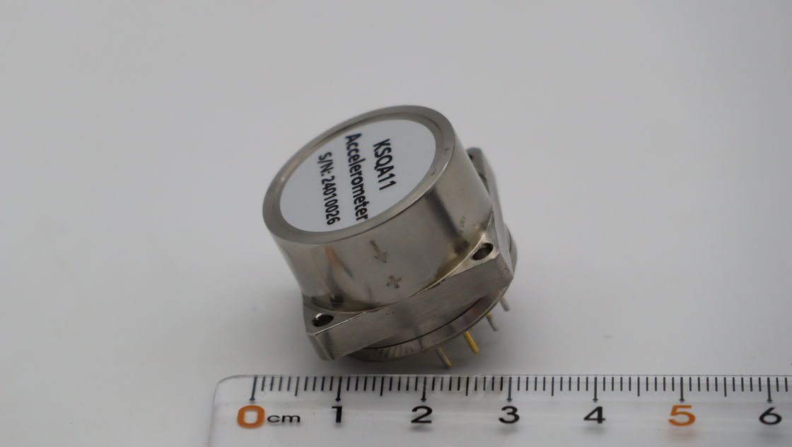 جهاز استشعار معدل التسارع المرن من الكوارتز مع 25g@20Hz~2000Hz ارتفاع ارتفاع الاهتزاز ، دقة عالية ≤40μg / g2 خطية ، ومدى درجة الحرارة واسع -45 °C إلى +100 °C