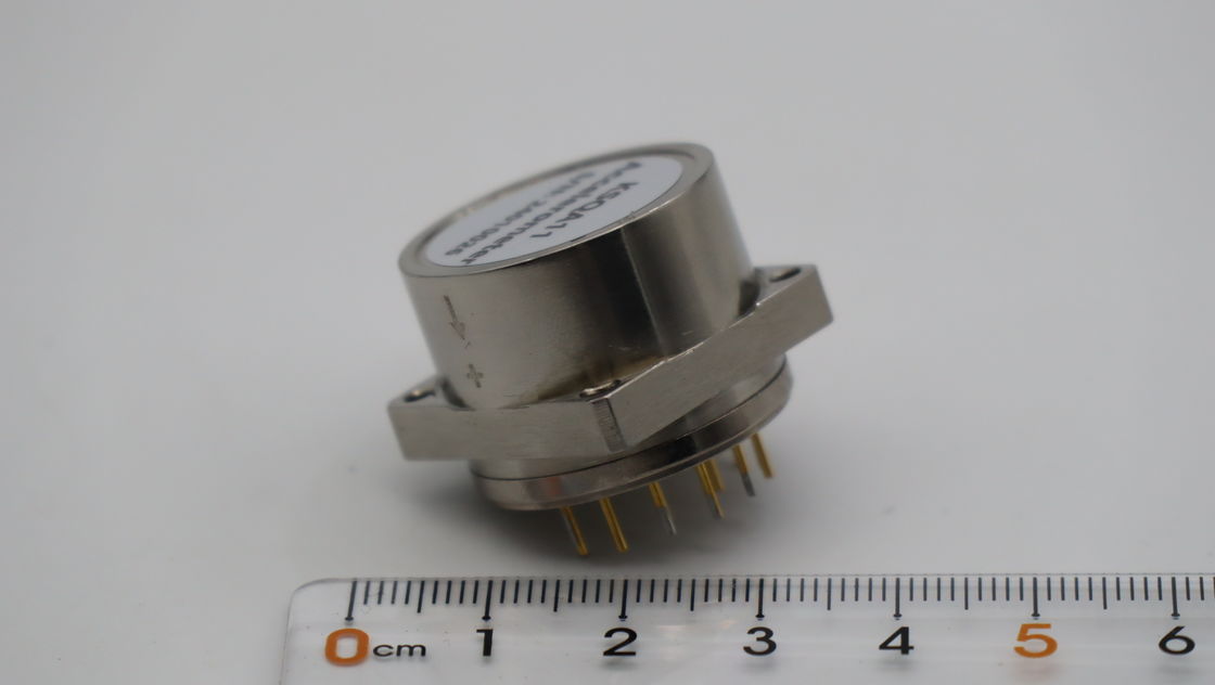 جهاز استشعار معدل التسارع المرن من الكوارتز مع 25g@20Hz~2000Hz ارتفاع ارتفاع الاهتزاز ، دقة عالية ≤40μg / g2 خطية ، ومدى درجة الحرارة واسع -45 °C إلى +100 °C