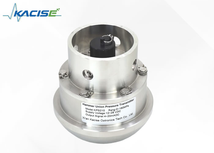 من الفولاذ المقاوم للصدأ 17-4PH IP65-مصنّف بـ Hammer Union Pressure Transmitter مع حماية من الإفراط في الحمل و 4-20m ADC Output Signal