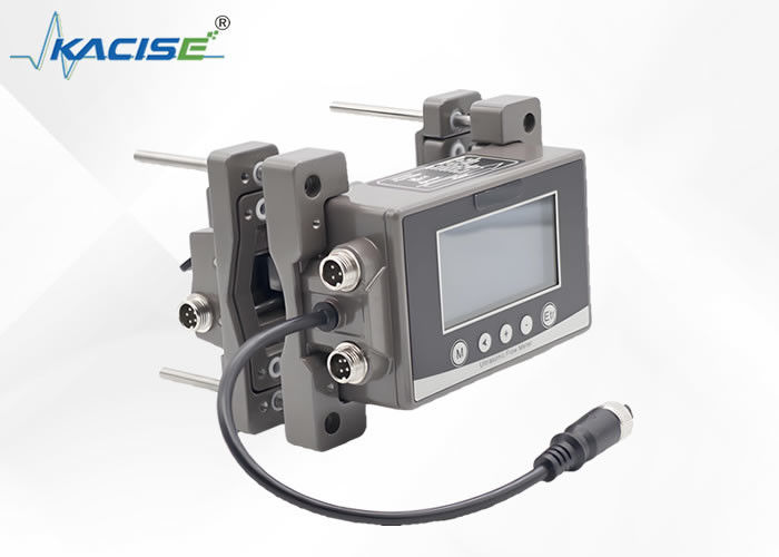 Modbus RS485 جهاز قياس تدفق الموجات بالموجات فوق الصوتية مع تصميم القيود و 256 * 128 LCD مضاءة خلفيا