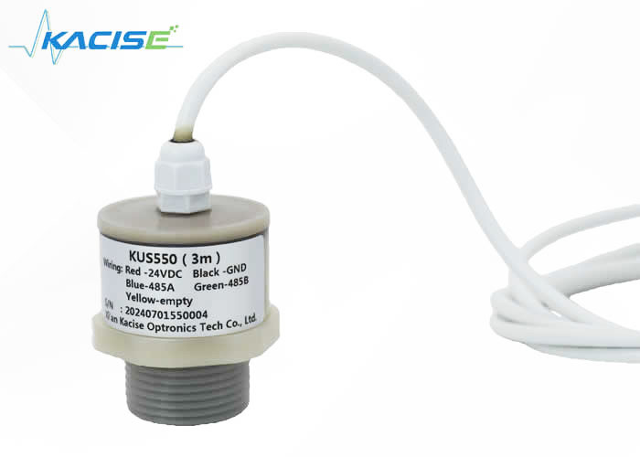 IP68 المقاومة الكيميائية مستوى السائل عداد الموجات فوق الصوتية الجسم بأكمله PVDF مكافحة التآكل