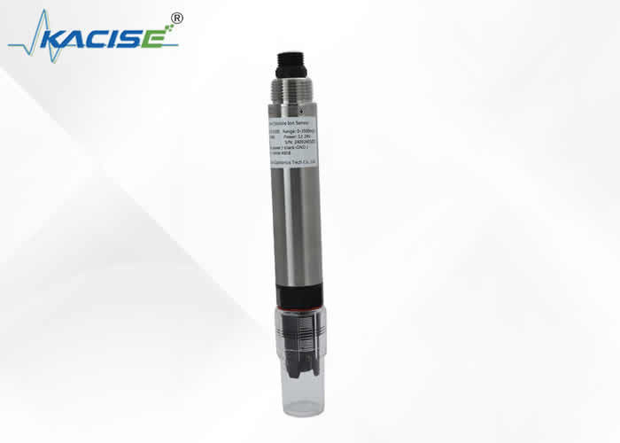 جهاز استشعار أيونات الكلوريد في الخط KWS-3100 مع تصنيف IP68 للبروتوكول Modbus / RTU وغلاف POM لإدارة جودة مياه حمامات السباحة