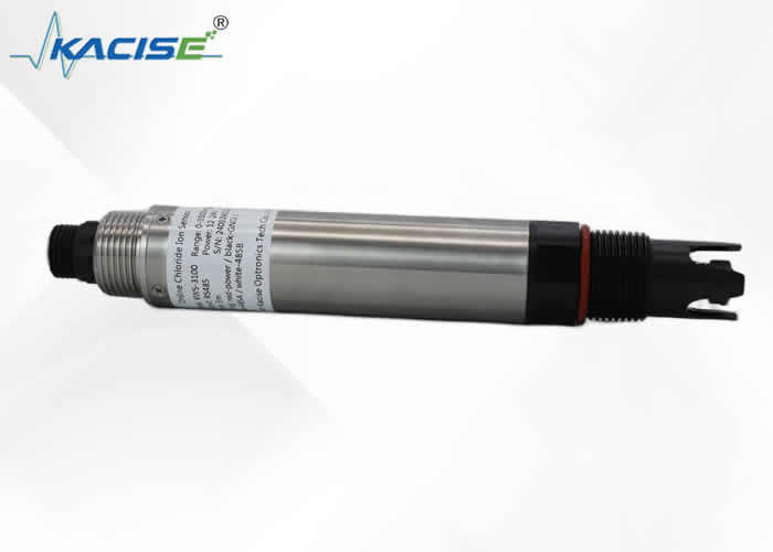 جهاز استشعار أيونات الكلوريد في الخط KWS-3100 مع تصنيف IP68 للبروتوكول Modbus / RTU وغلاف POM لإدارة جودة مياه حمامات السباحة