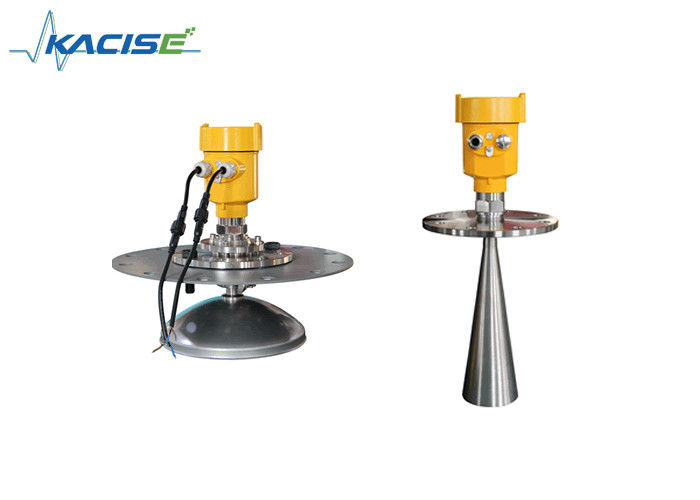 مستشعر رادار الميكروويف من سلسلة KLD70 مع 4-20mA / HART Output ومدى القياس 6-30m لتطبيقات درجات الحرارة العالية