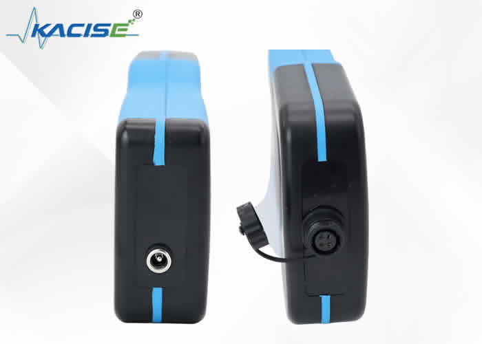 مقياس تدفق دوبلر المحمول مع تصدير بيانات USB ، بطارية قابلة لإعادة الشحن 12 فولت ، وحماية IP65/IP67