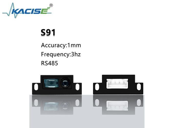 مقياس قصير 5m دقة عالية ± 1mm جهاز قياس ليزر مستشعر المسافة مع حجم صغير 63 * 30 * 12mm
