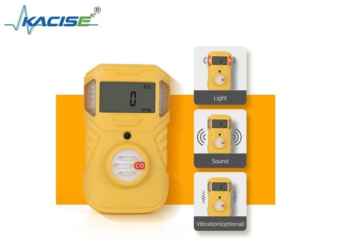 كيه إس بي إتش-بي إكس 101 كاشف غاز واحد مع شاشة شاشة LCD IP67 حماية المخازن 50 أحداث إنذار 90dB 10cm صوت إنذار