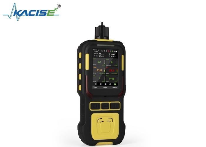KMK-600M 6 في 1 كاشف غاز متعدد مع مضخة انذار أول أكسيد الكربون