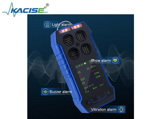 جهاز كشف غازات متعددة المحمول KMBH-4S المستخدم في الأماكن ذات الغازات السامة في صناعة التعدين