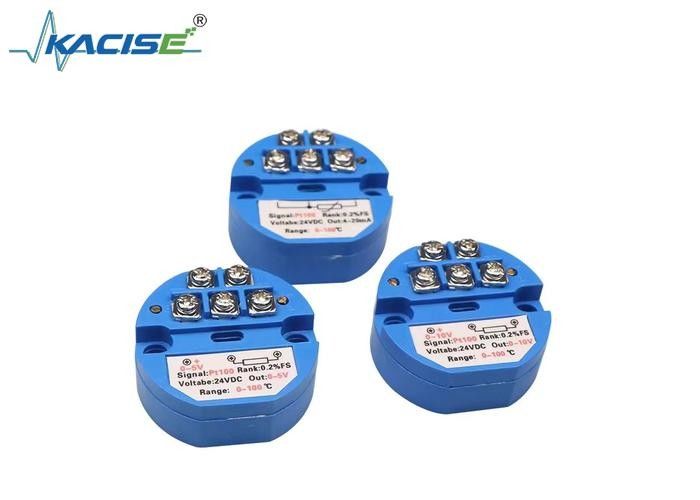 SBWZ-PT100 وحدة ناقل الحرارة المتكاملة مع 24 فولت إمدادات الطاقة PT100 المقاومة الحرارية و 4-20mA الخروج