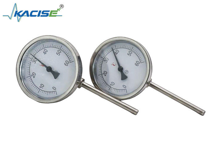 WSS-411W الحرارة الصناعية ثنائية المعادن مع الفولاذ المقاوم للصدأ 304/316، طول الجذع قابلة للتخصيص، وليس هناك حاجة إلى إمدادات الطاقة