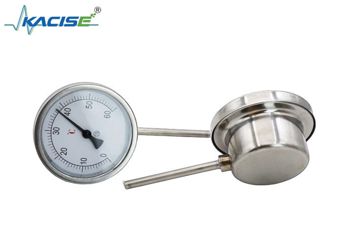 WSS-411W الحرارة الصناعية ثنائية المعادن مع الفولاذ المقاوم للصدأ 304/316، طول الجذع قابلة للتخصيص، وليس هناك حاجة إلى إمدادات الطاقة