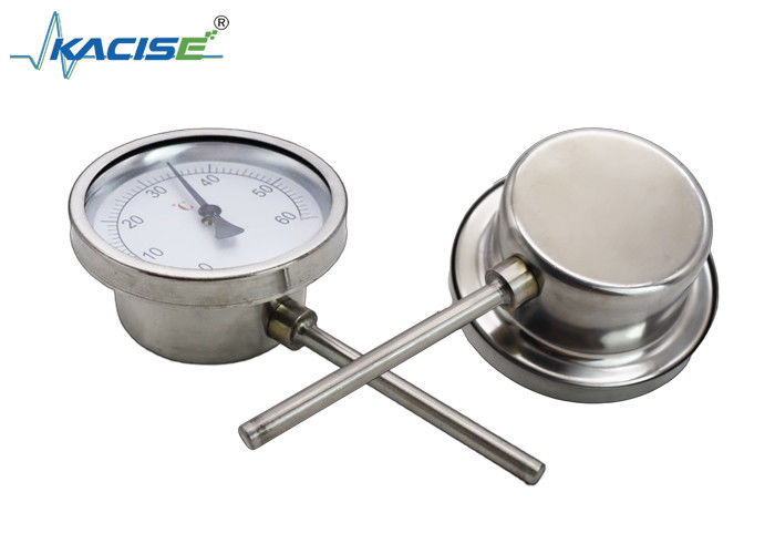WSS-411W الحرارة الصناعية ثنائية المعادن مع الفولاذ المقاوم للصدأ 304/316، طول الجذع قابلة للتخصيص، وليس هناك حاجة إلى إمدادات الطاقة