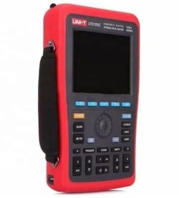 مقياس رسم تخزين رقمي محمول باليد UNI-T UTD1202C Pro - 200 ميجاهرتز، قناتان، شاشة ملونة