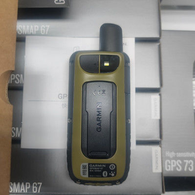 غارمين GPSMAP 67 جهاز تحديد المواقع GPS المحمول مع خرائط TopoActive المحمولة مسبقاً و GPS+BEIDOU GNSS القمر الصناعي للملاحة في الهواء الطلق بدقة 1m إلى 2m