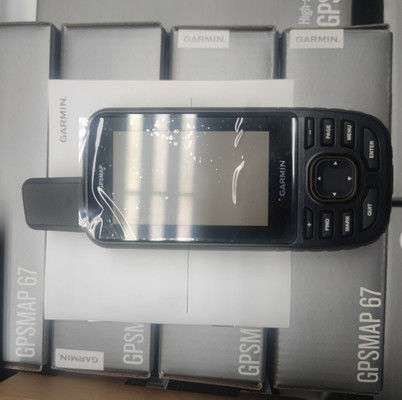 غارمين GPSMAP 67 جهاز تحديد المواقع GPS المحمول مع خرائط TopoActive المحمولة مسبقاً و GPS+BEIDOU GNSS القمر الصناعي للملاحة في الهواء الطلق بدقة 1m إلى 2m