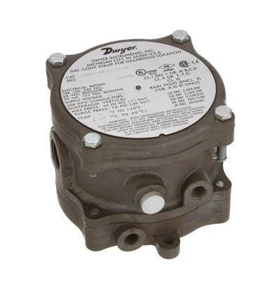 مفتاح ضغط تفاضلي مقاوم للانفجار من Dwyer (موديلات 1950G-0-B-120-NA و 1950G-00-B-240)