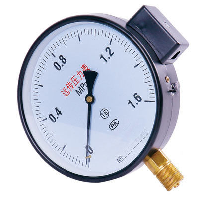 مقياس ضغط ناقل الحركة البعيد المقاومة KMC-YTZ150 مع نطاق دقة 1.6 فئة 0-60 ميجا باسكال واتصال M20 × 1.5