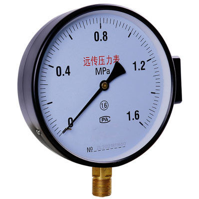 مقياس ضغط ناقل الحركة البعيد المقاومة KMC-YTZ150 مع نطاق دقة 1.6 فئة 0-60 ميجا باسكال واتصال M20 × 1.5