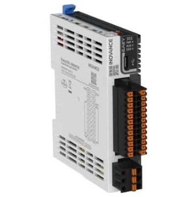 INOVANCE PLC EASY301-0808TN PLC يدعم 4 محاور تحكم بالنبض مع 1 RS232 و 1 RS485