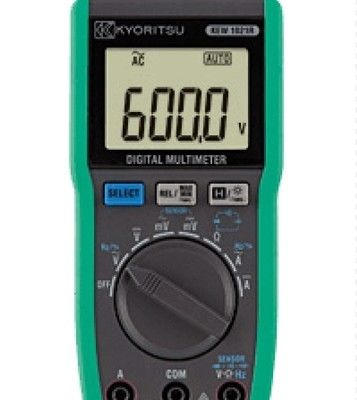 كيوريتسو 1021R الرقمية متعددة المقاييس مع التيار المفتوح < 3.0V و R03 (1.5V) × 2 مصدر الطاقة لقياس النطاق التلقائي
